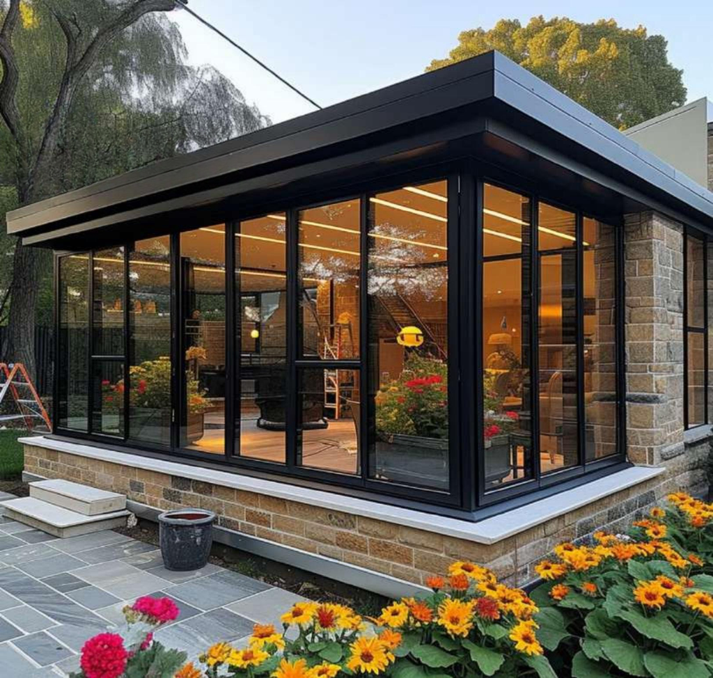 Luxury Waterproof Electric Aluminum Pergola with LED Lighting Eco-Friendly Outdoor Shutter Awning Roof for Garden Sunshade（副本）